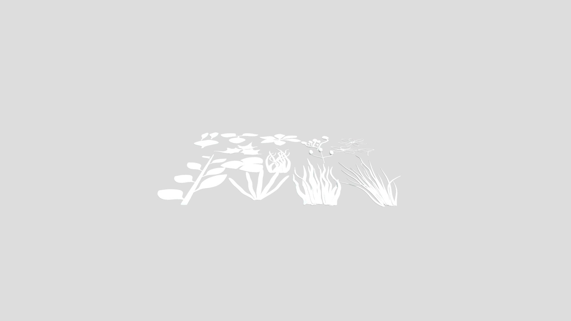 BLUE FYS - Stylised Foliage.
