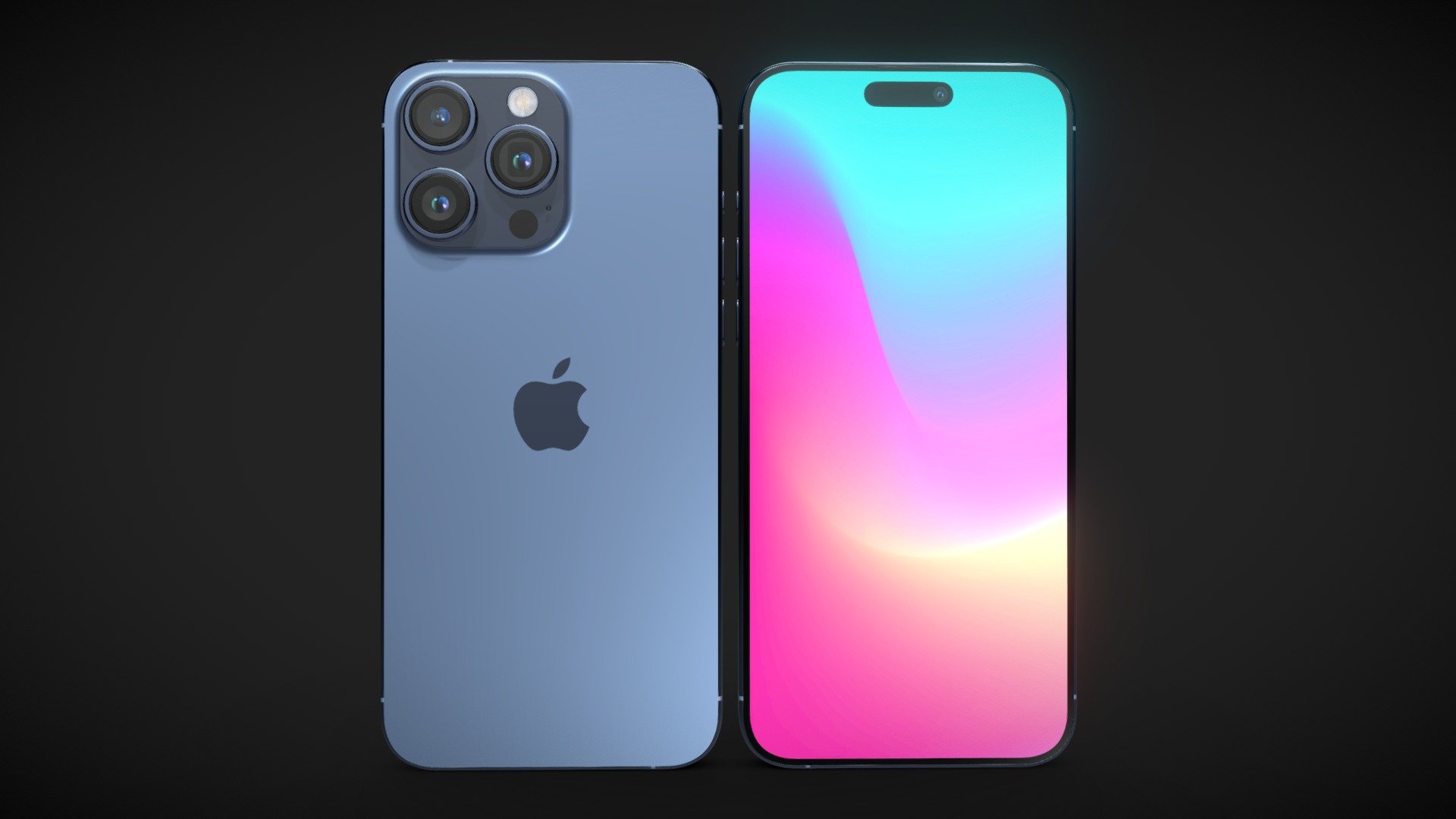 Apple iPhone 15 Pro Max V2 - 3D Model by madMIX