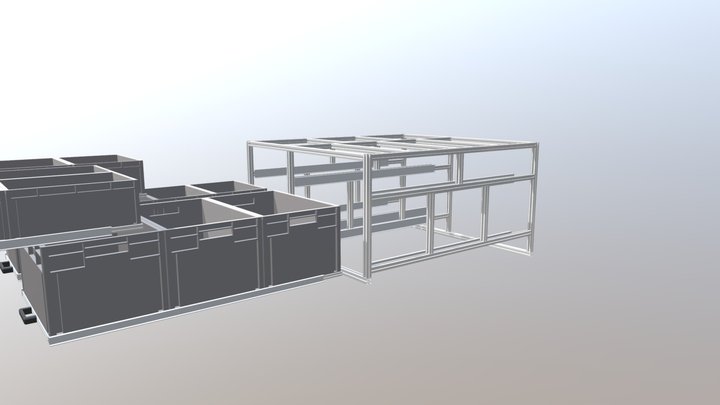 Výsuv pro elektrocentrálu heavy 3D Model