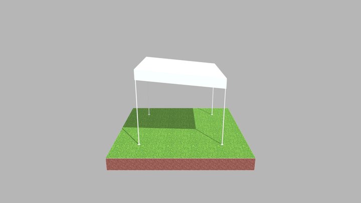 Slope Tent 3D Model