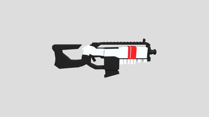 Sci Fi AR 3D Model