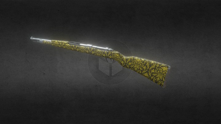 Kar98 Sniper Rifle 3D Model