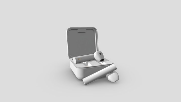 Headphones Mi 3D Model