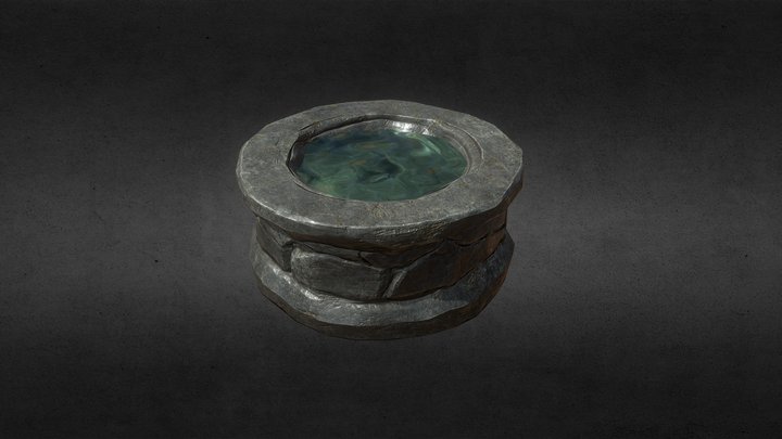 Water drinking pool – Gratis 3D-model STL