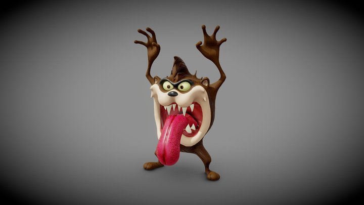 Tazmania 3D Model