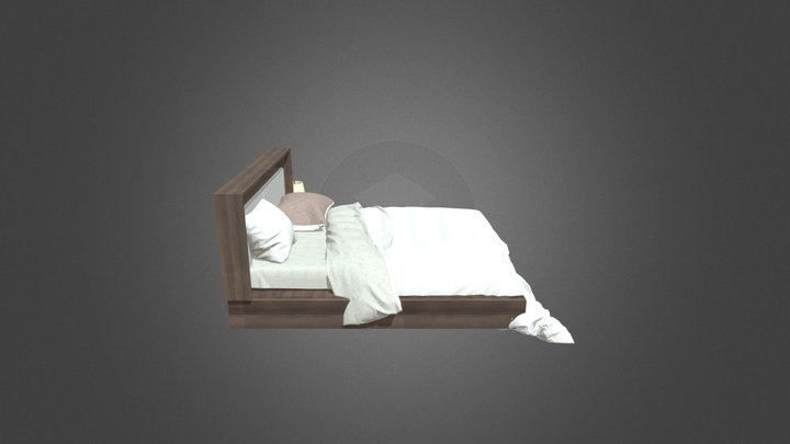 Căn 2 Giường Người Lớn 3D Model