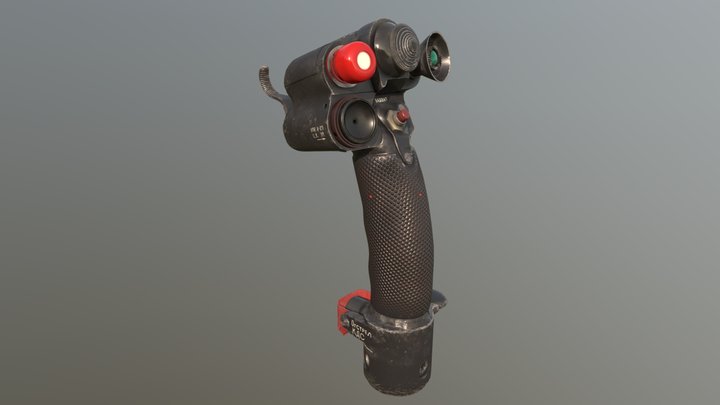 MiG-23MLD Flight Stick 3D Model