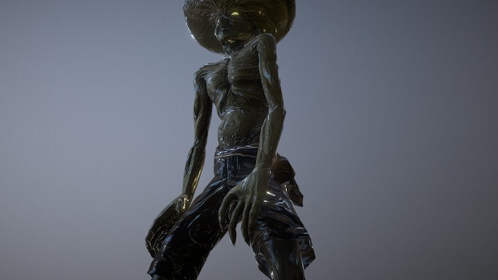 Cabeça de Cuia 3D Model