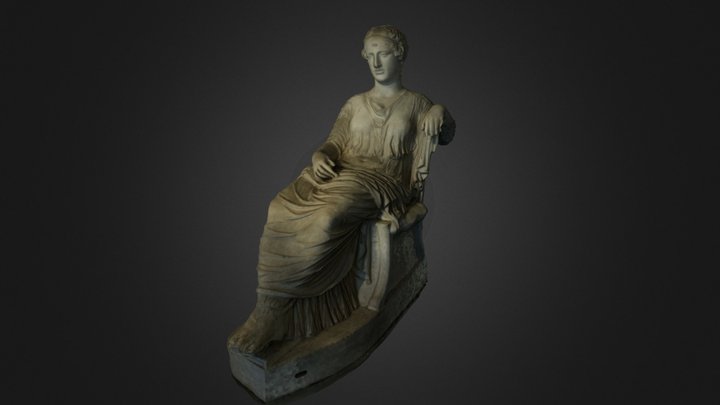 Afrodite seduta 3D Model