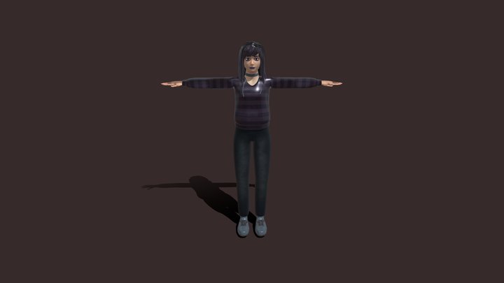 Millie_FNaF_FBX_ANIMATED_MODEL 3D Model
