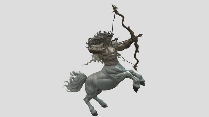 White Centaur Archer