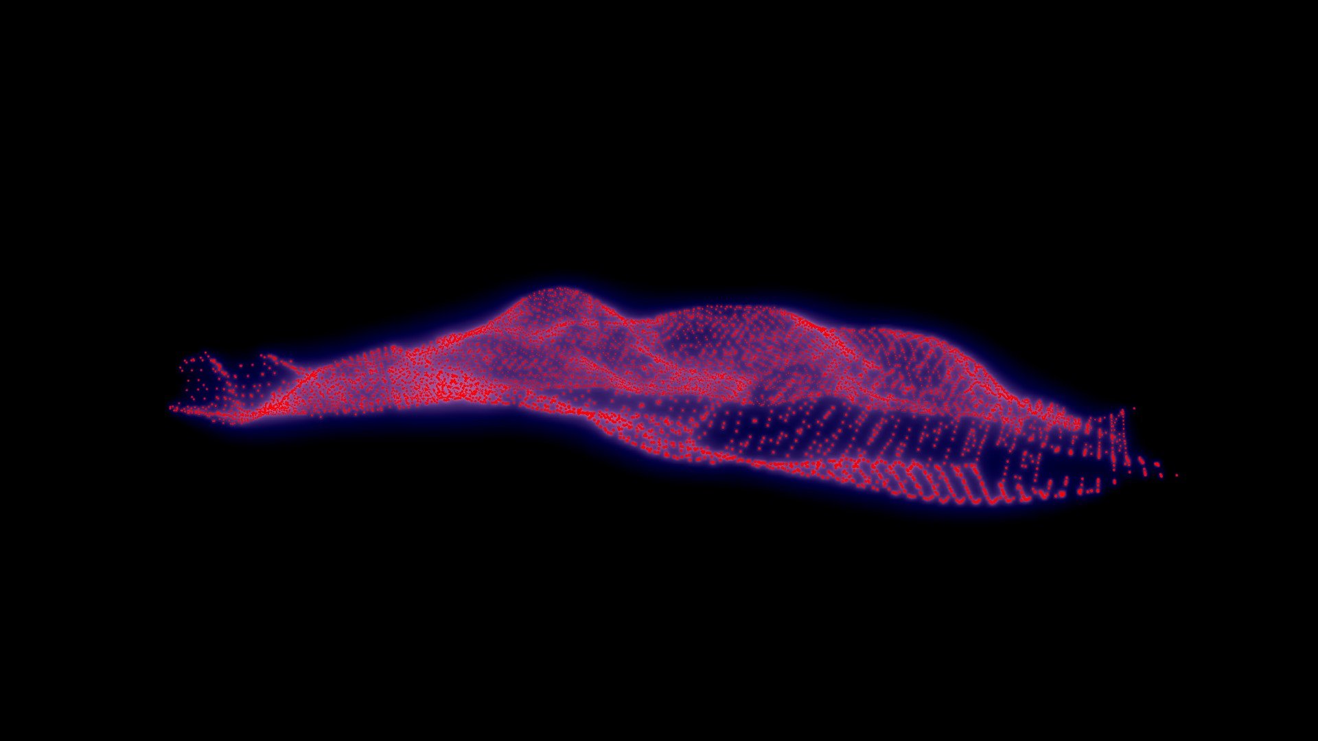 Haystack point cloud - Böhmsdorf