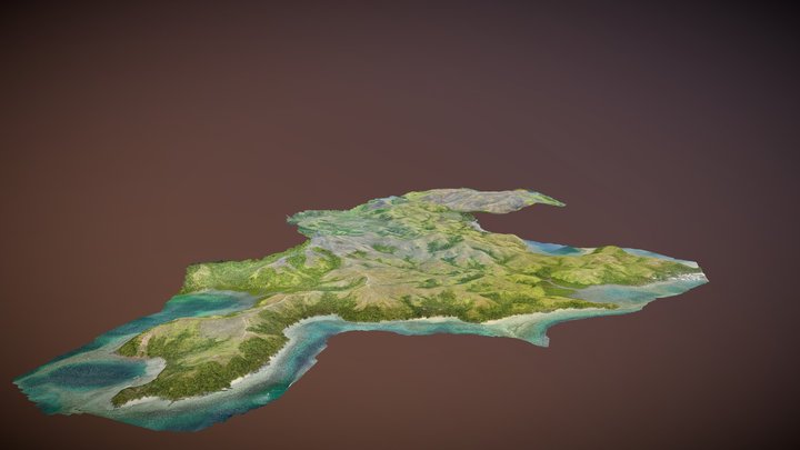 Amazing Golf Course Property 3D Model