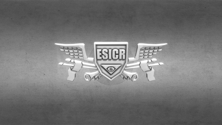 logo ESICR 3D Model