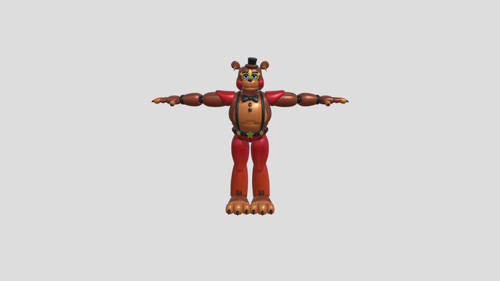 Glamrock Toy Freddy 3.5 3D Model