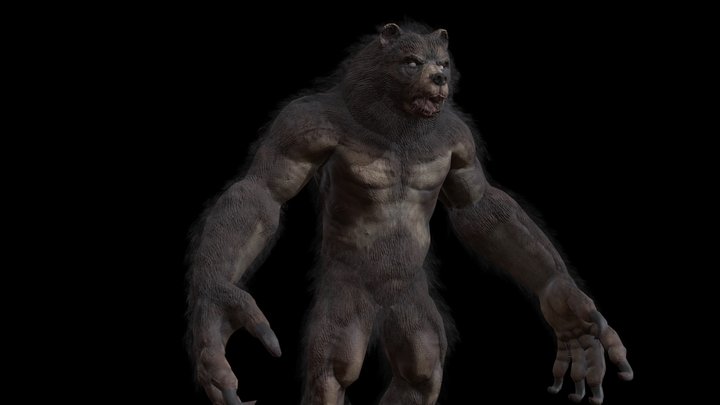 Werebear 3D Model