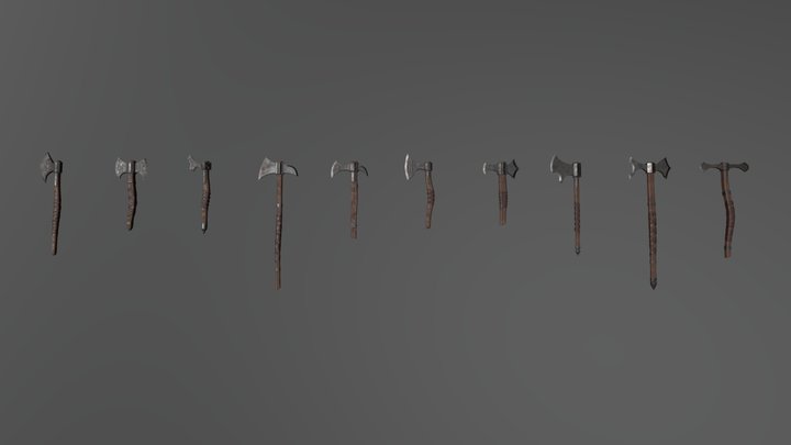 Axe generator test 2 – Modello 3D gratuito STL