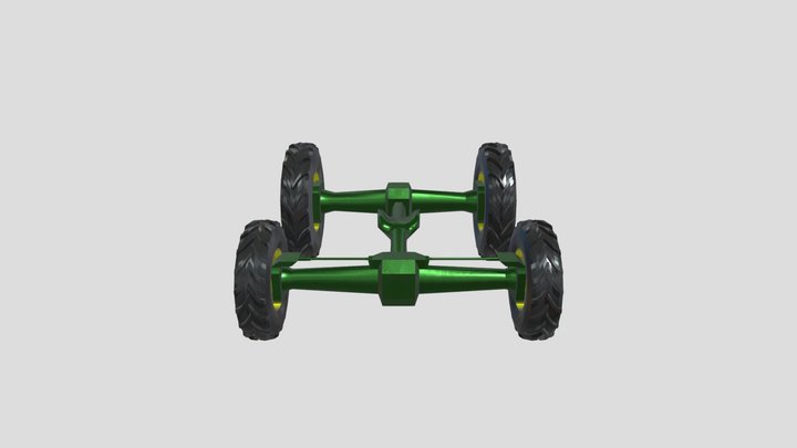 Tractor Frame 3D Model