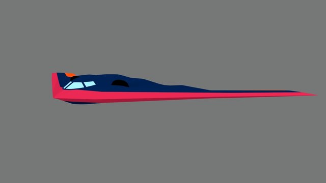 B2 Spirit 3D Model