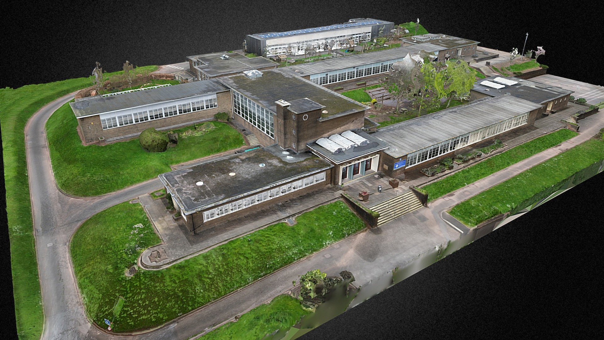 Gaer County School, Newport - 3D model by CBHC_RCAHMW [855bdb4] - Sketchfab