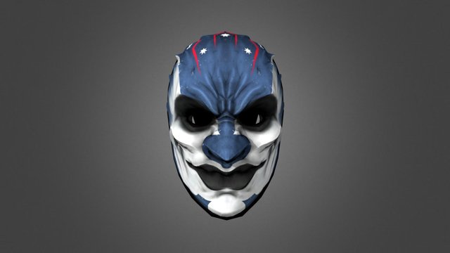 Sydney's Mask 3D Model