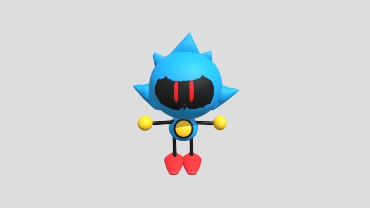 Metal Sonic The Sketchog 3D Model