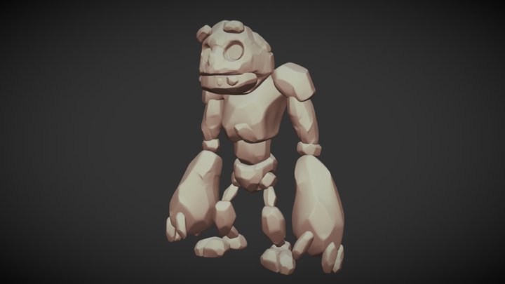 05_Golem 3D Model