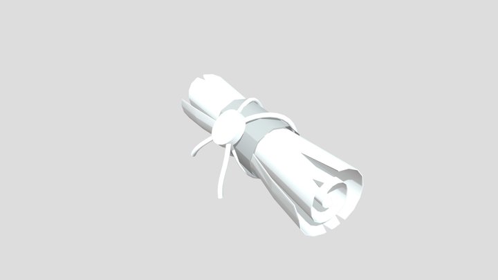 Scroll 3D Model