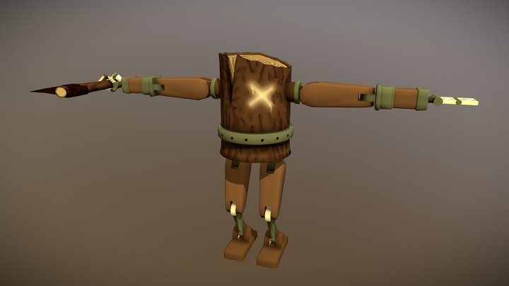 Trunk The Tree Killer - Eind Opdracht 3D Model