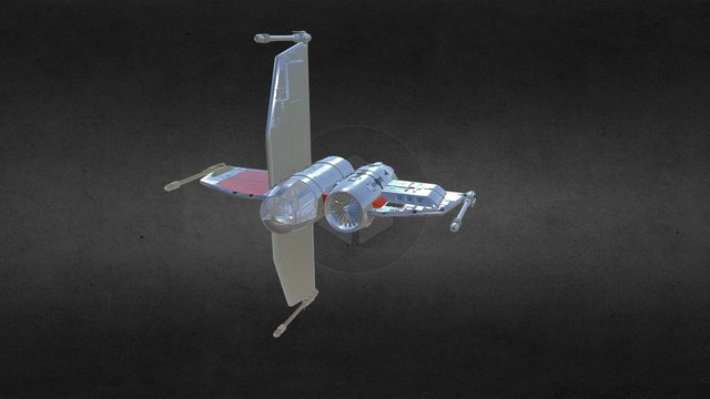 Spaceship TX-42-7 3D Model