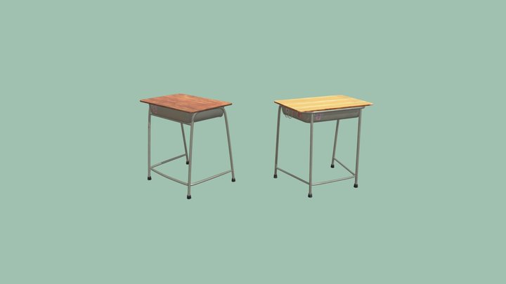classroom_tables 3D Model