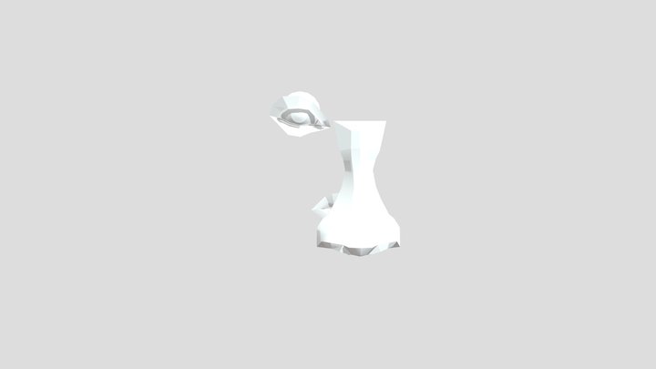 Facial_ Features_ Only 3D Model