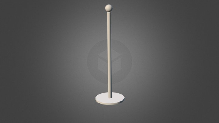 3" Head Stand, MK.II 3D Model