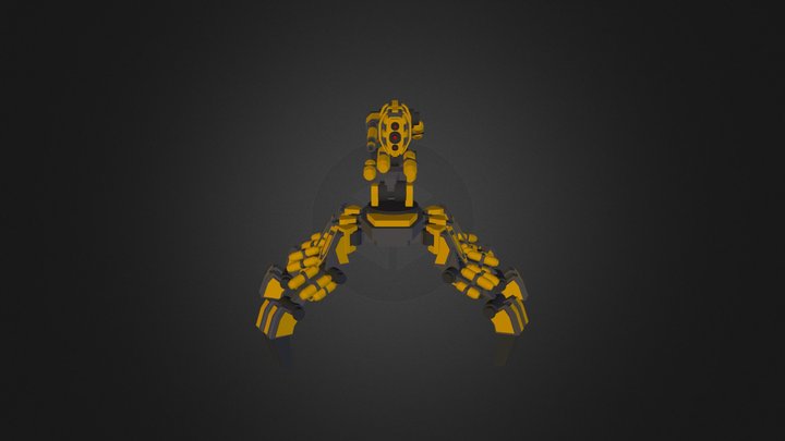 Spider mech 3D Model