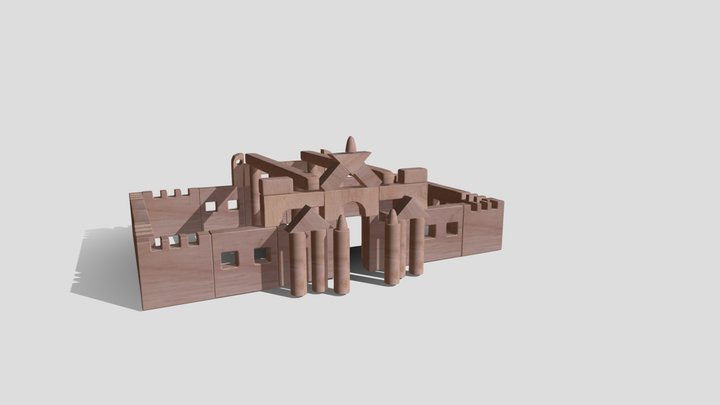 wkb7_castle_Wilmot 3D Model