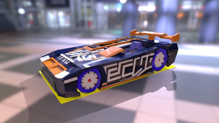 [FREE] Hot Wheels Acceleracers - Battle Spec 3D Model