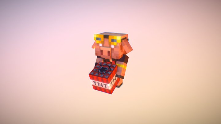 Bomberpiglin 3D Model