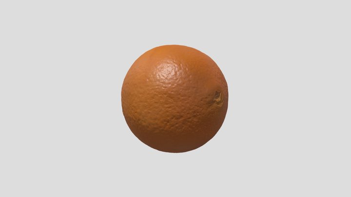 Orange 3D Model
