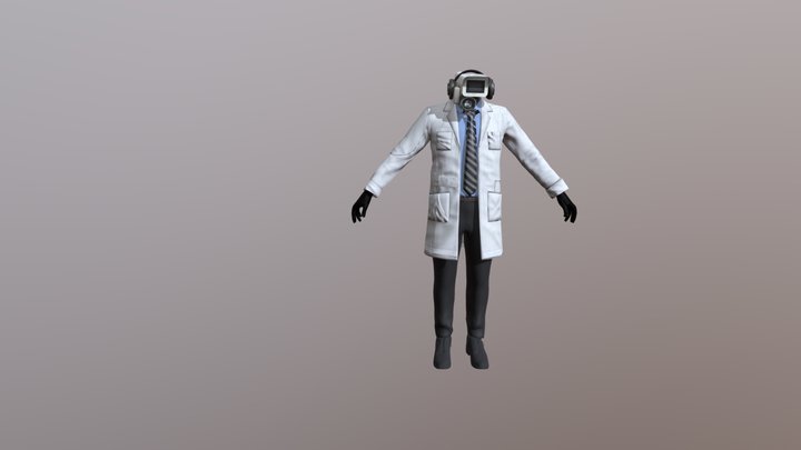 Doctor Cameraman 3D Model
