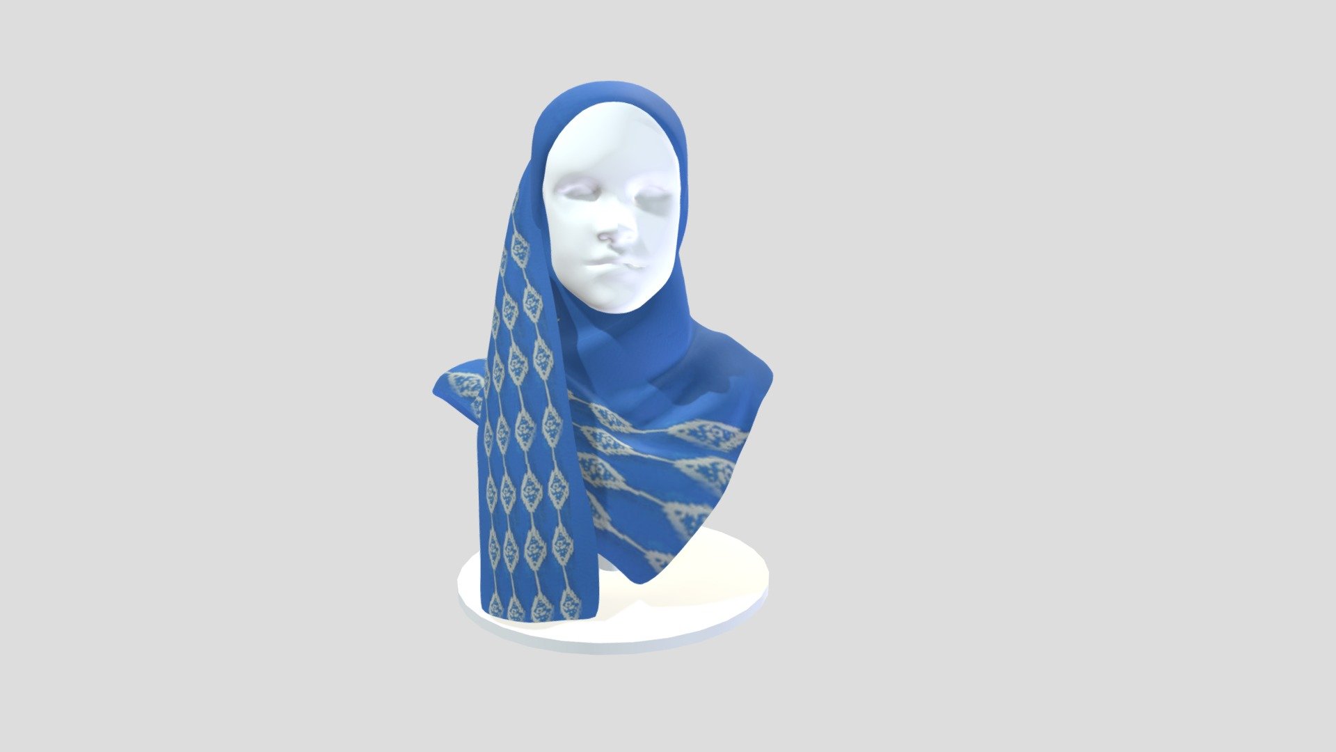 SHAWL COTTON LAWN