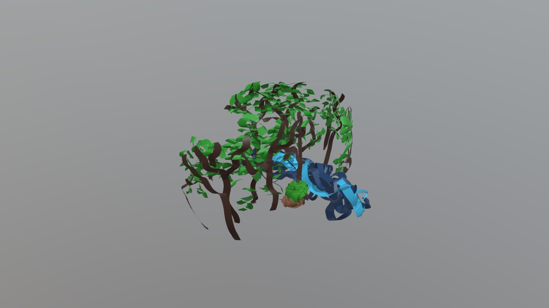 Fairy house in the forest