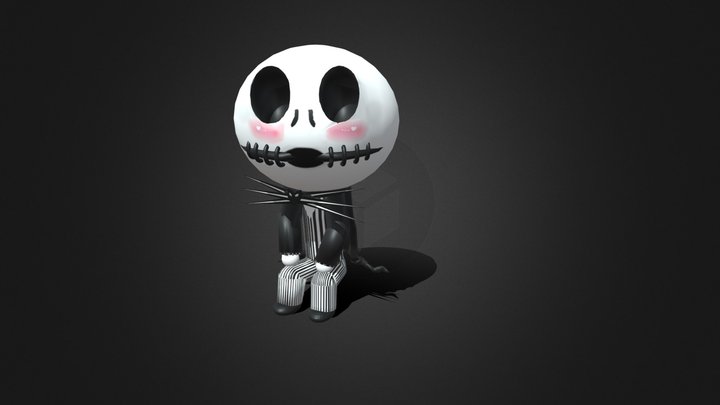 Jack Skeletron Funko FanMade 3D Model