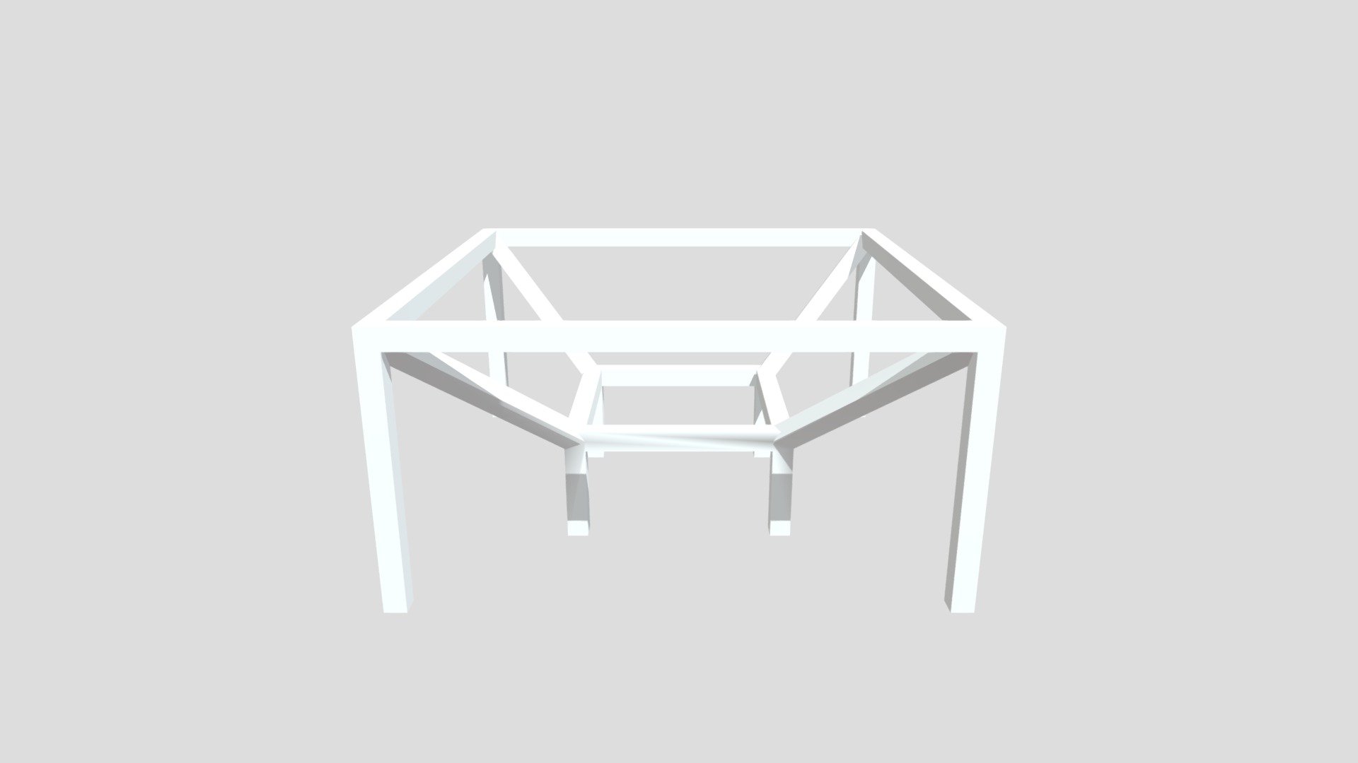Hypercube_wireframe - Download Free 3D model by ...