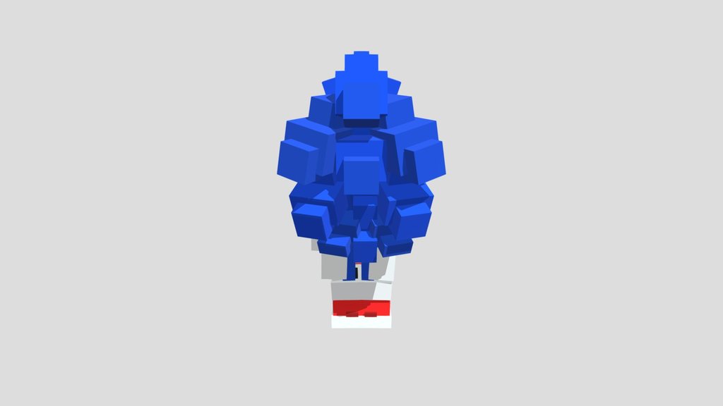 SONIC MINECRAFT - A 3D model collection by HugoChiko (@Hugochico ...