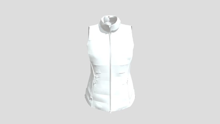 Puffer Vest 3D Model