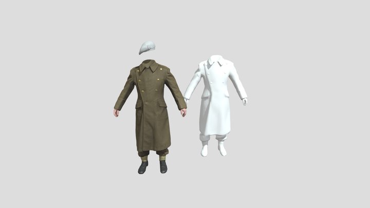 Escape Shirt Rus 6 3D Model