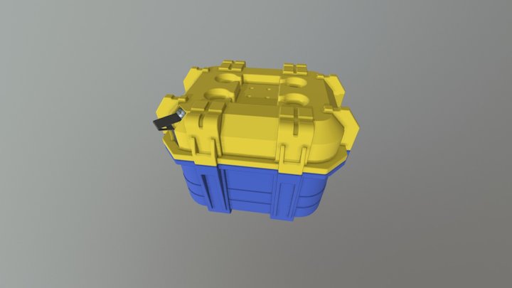 Simtank Cooler Box 3D Model