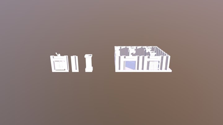 Dungeon 3D Model