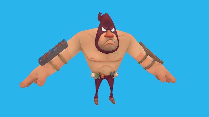 GUARDS | Boss 3D Model
