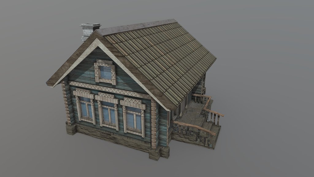 Old russian house